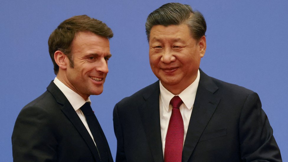 Macron counting on Xi to 'bring Russia to senses'