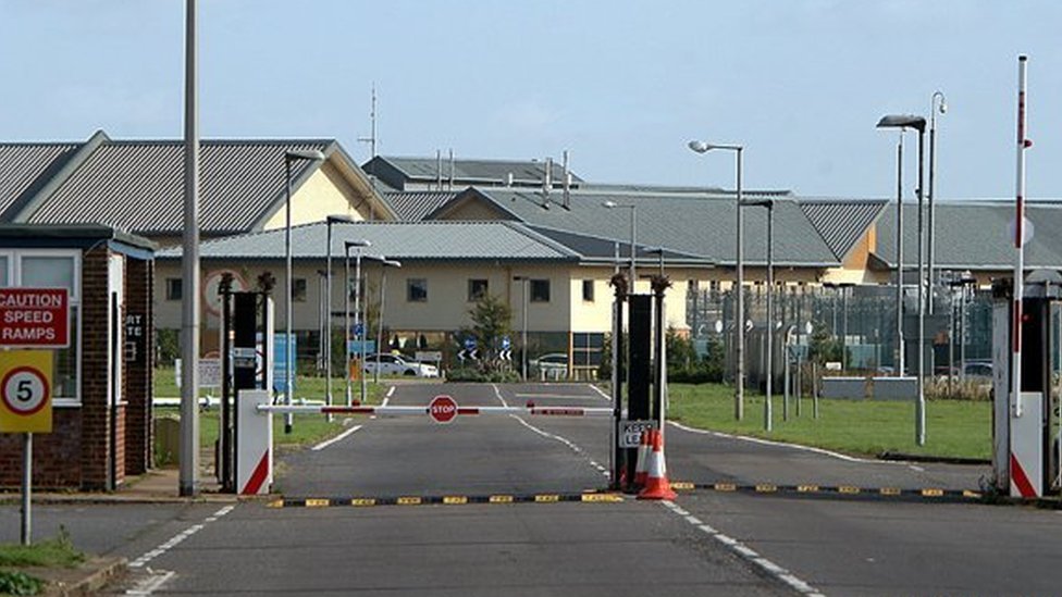 Three held after detention centre riot escape