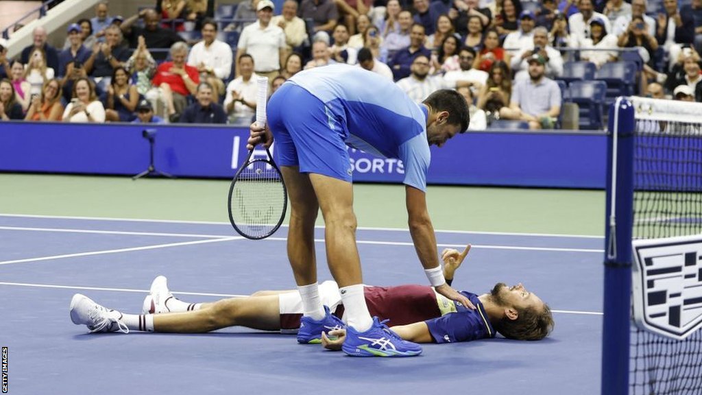 テニス全米男子、ジョコヴィッチが5年ぶり4度目の優勝 男女通じ