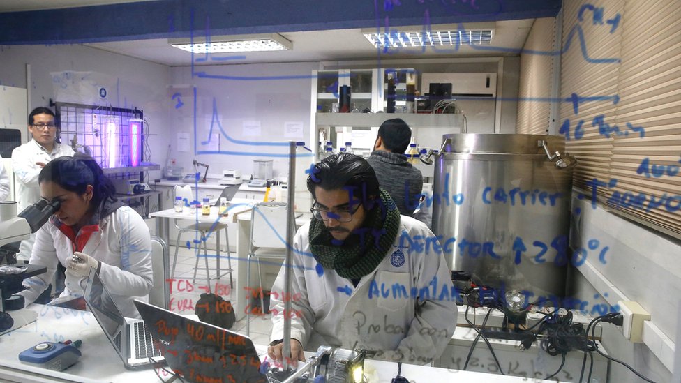 Laboratorio Pontificia Universidad Católica de Chile.