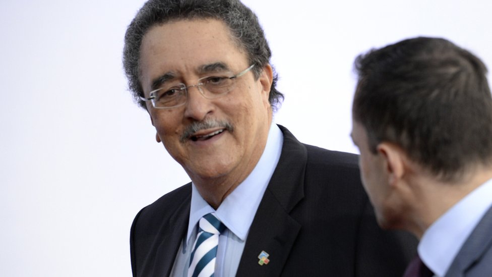 St Lucia's Prime Minister Kenny Anthony
