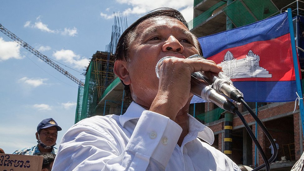 Cambodia opposition leader given 27-year sentence