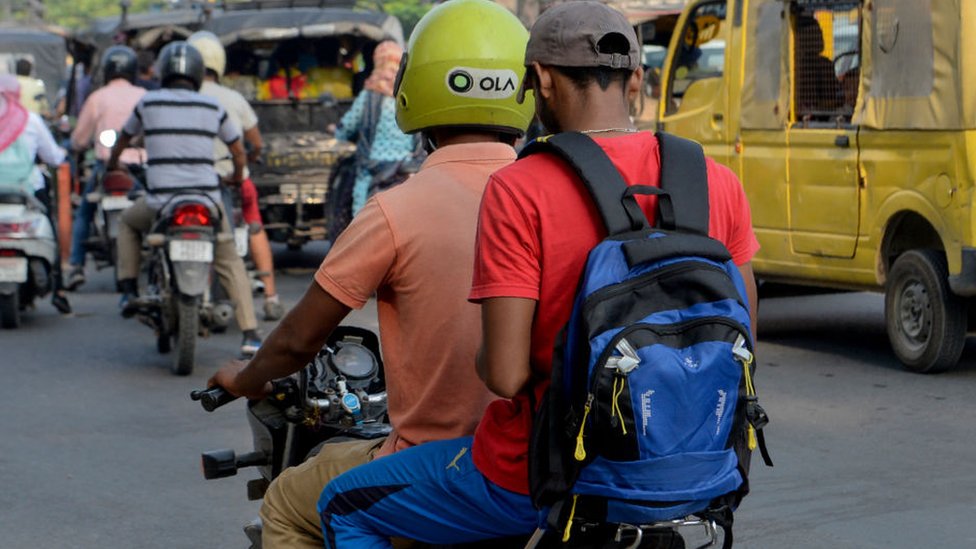 Jobs at risk as Delhi bans motorbike taxis