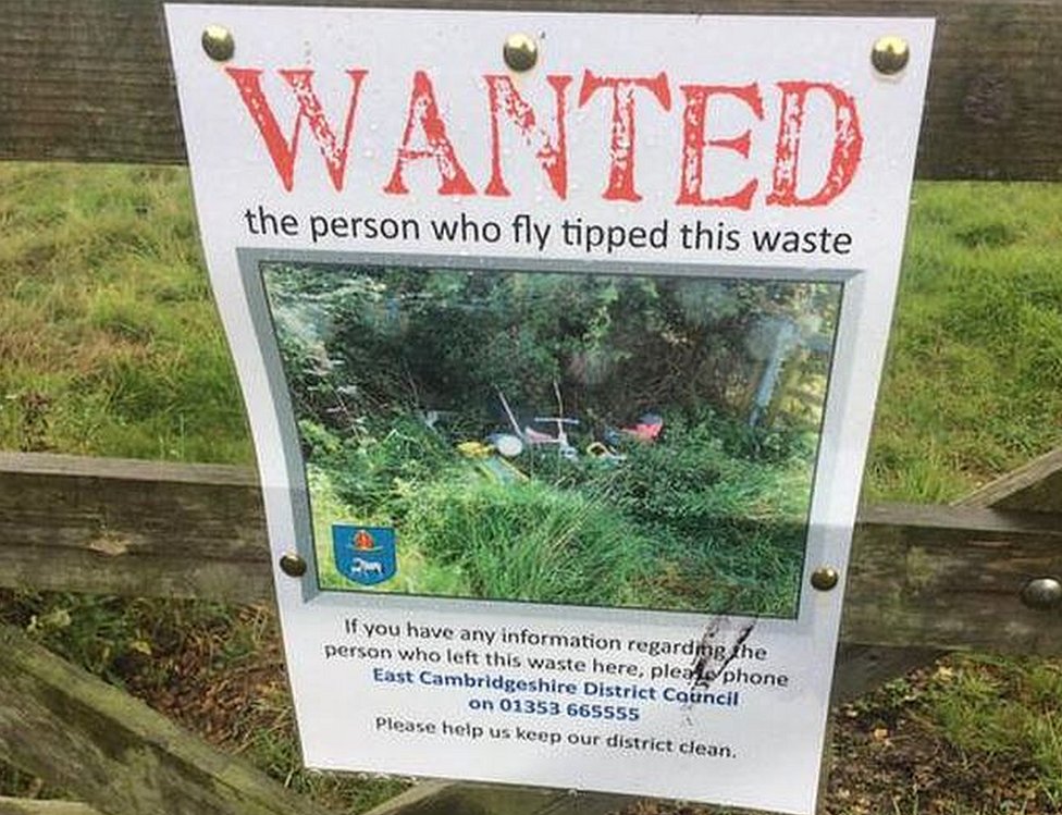 bbc-news-wanted-poster-over-ely-fly-tipped-children-s-toys