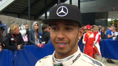 VIDEO: Hamilton honoured to complete hat-trick