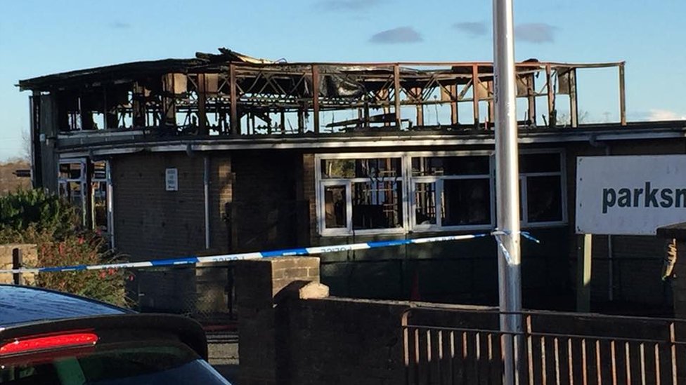 Teenagers charged over Loanhead school fire BBC News