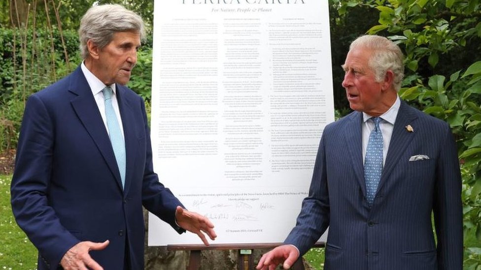 Kerry: I hope Charles will push for climate action