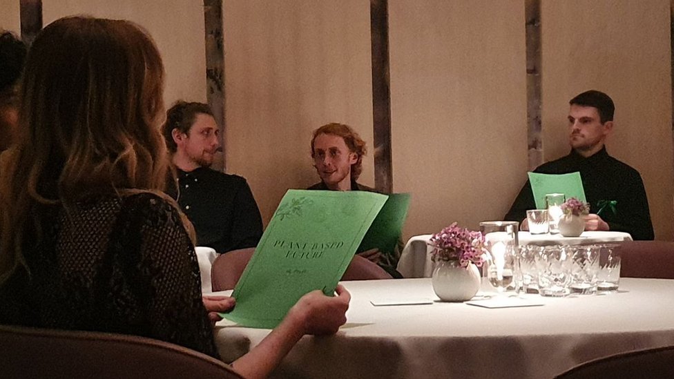 Activists occupy tables at Gordon Ramsay restaurant