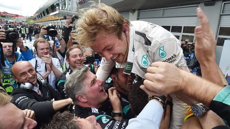 The F1 2015 title race is finally on