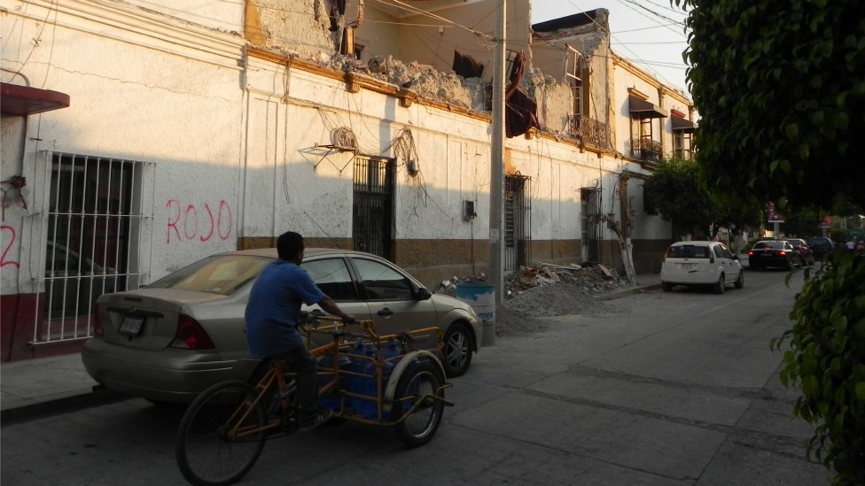 Casas destruidas