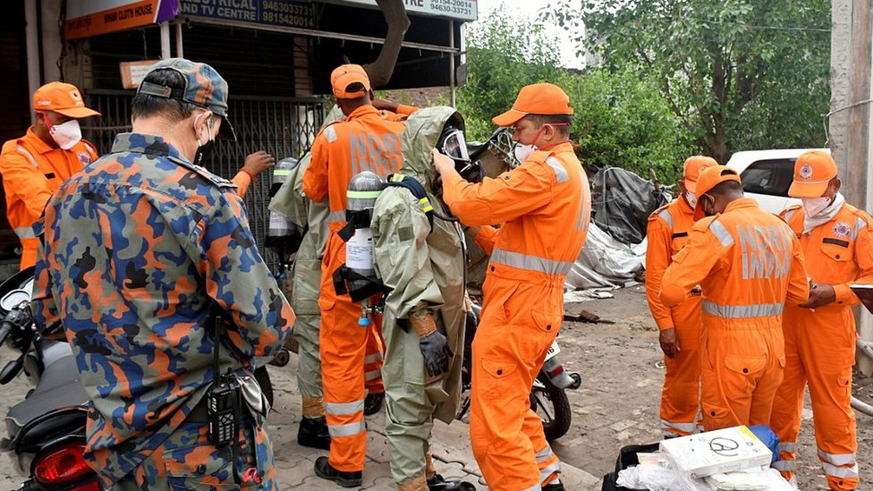 Toxic gas leak kills 11 in Indian city