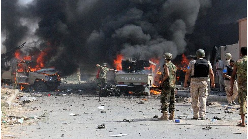 Libye: 12 blessés dans un attentat à Benghazi