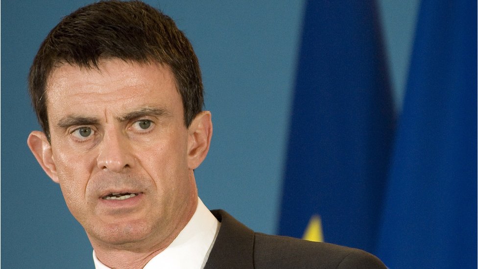 Franch Prime Minister Manuel Valls
