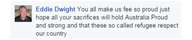 Facebook post
