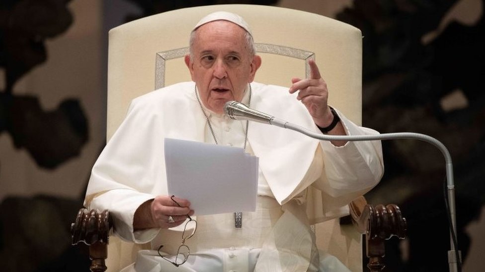 Papa Francisco: el inédito apoyo del líder católico a las uniones civiles  LGBT - BBC News Mundo