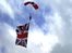 Red Devils in mid-air parachute drama
