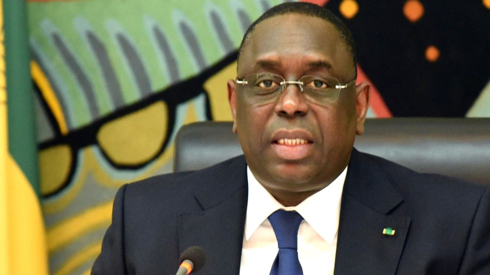 Senegal's President Macky Sall