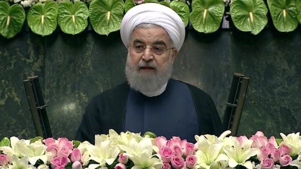 Iran's Rouhani sworn in for second term amid US tensions
