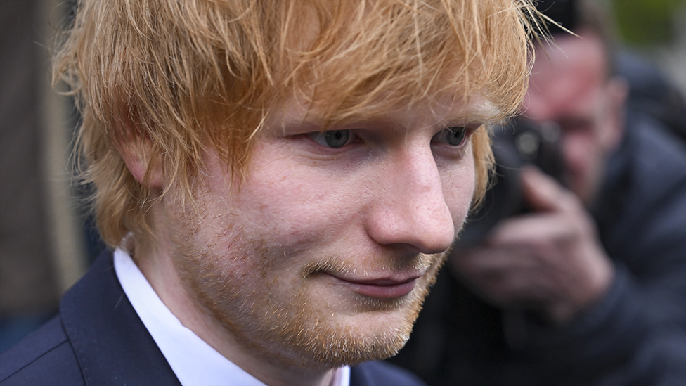 Ed Sheeran plays guitar for jury at copyright trial