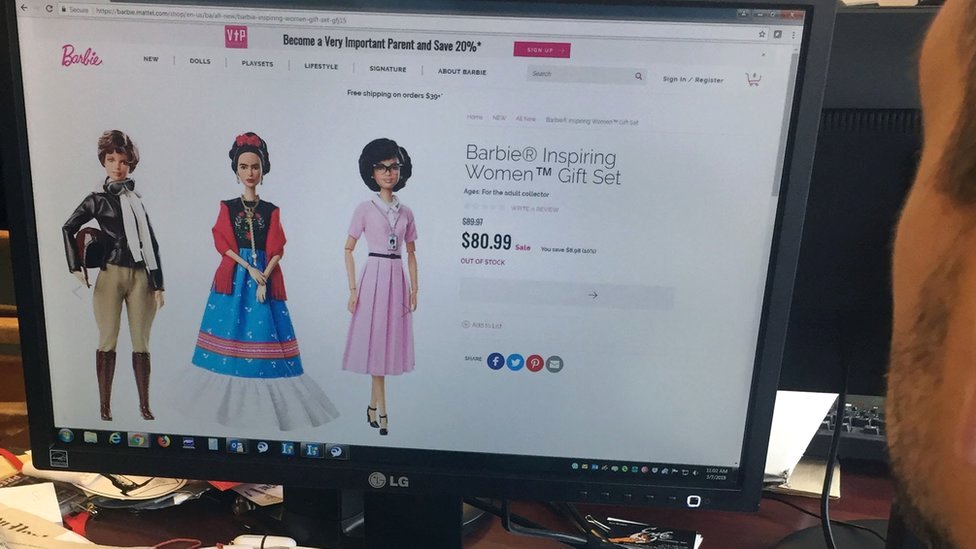Imagen de las nuevas muñecas de Barbie pertenecientes a la colección 