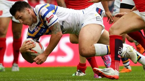 VIDEO: Briscoe gets five tries in Leeds win