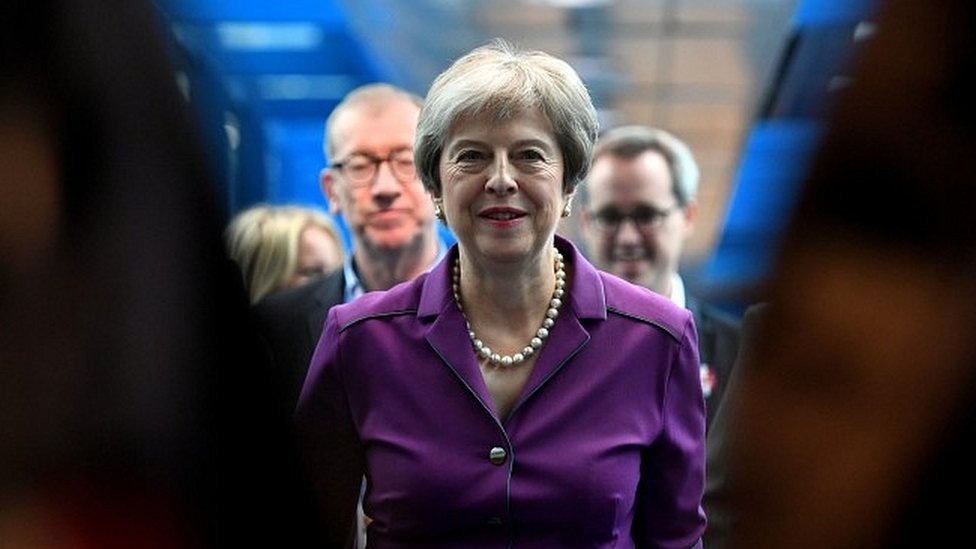 The Tories 'must deliver' for people - May