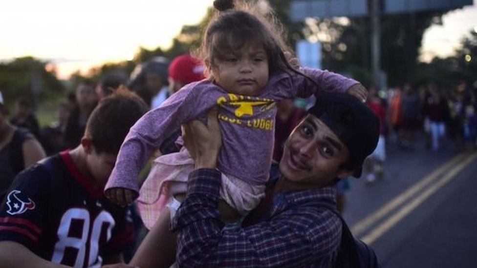 Caravana de migrantes Bartolo Fuentes el hombre al que Honduras