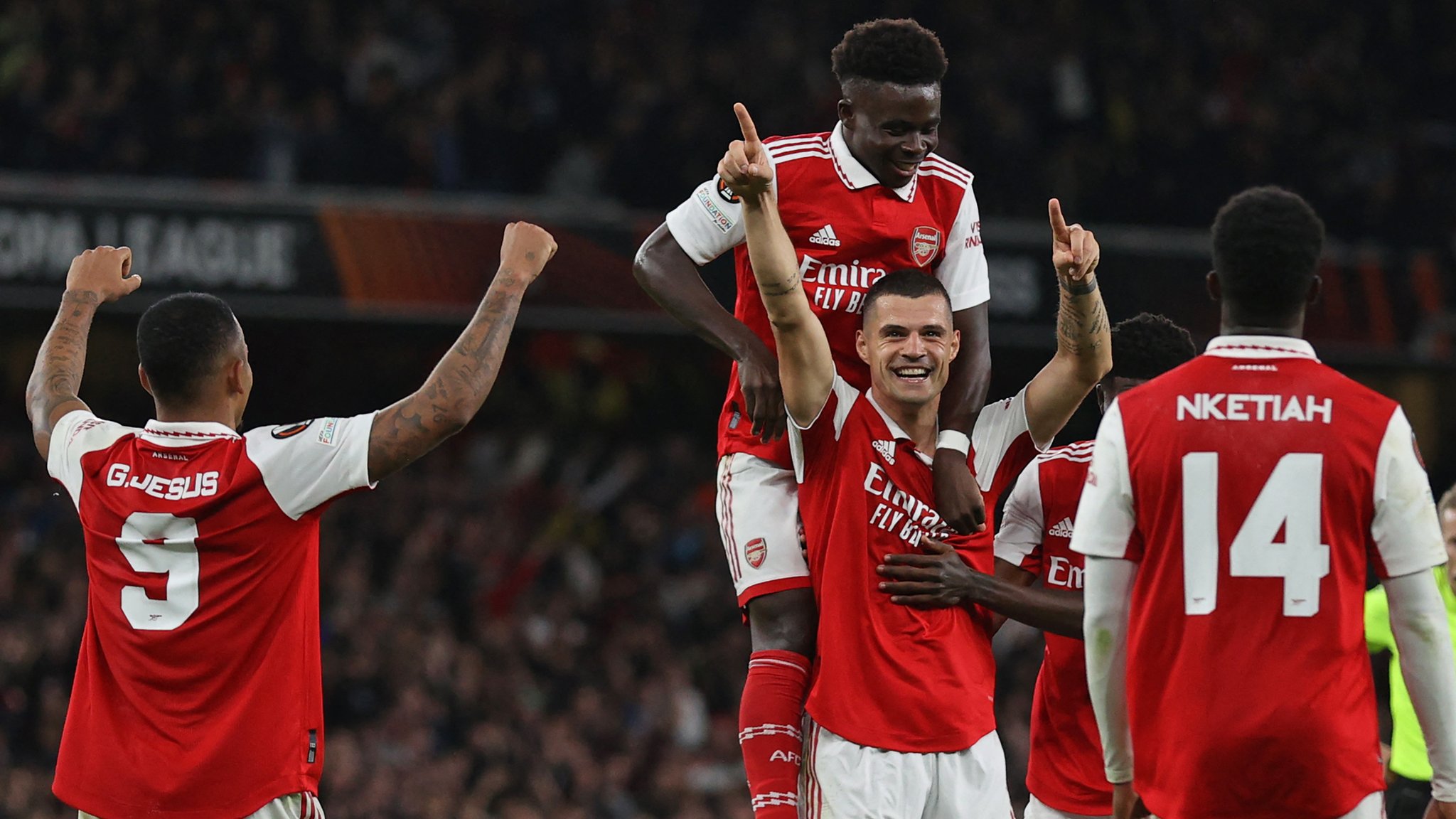 Arsenal 1-0 PSV Eindhoven: Granit Xhaka scores winner as hosts