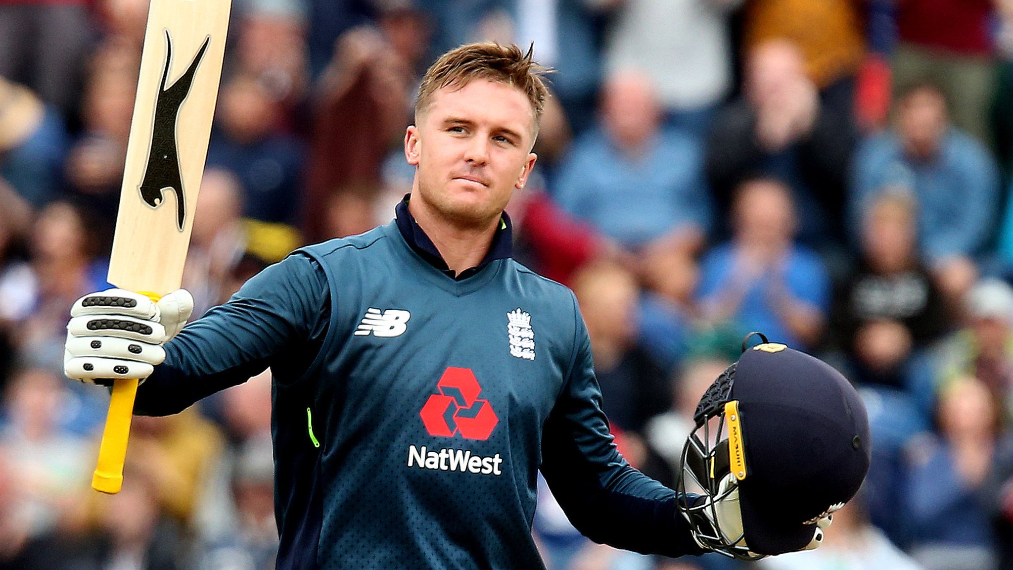 Jason Roy scored 5th hundred of his ODI career against Australia in Cardiff. (Photo - Getty images)