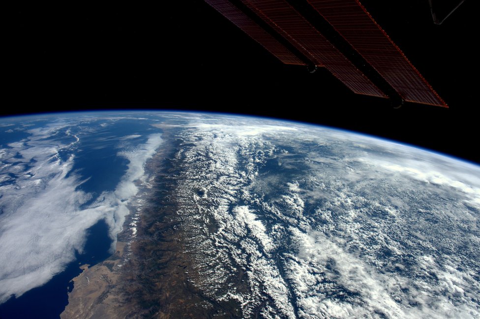 Imagen de la Tierra desde la Estación Espacial Internacional