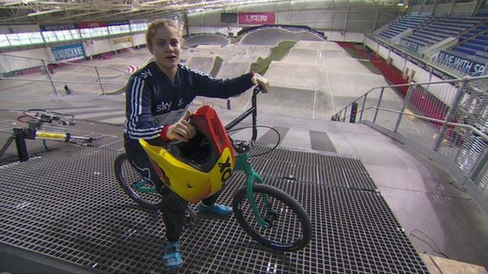 Bethany Shriever What features make a BMX bike special? CBBC Newsround