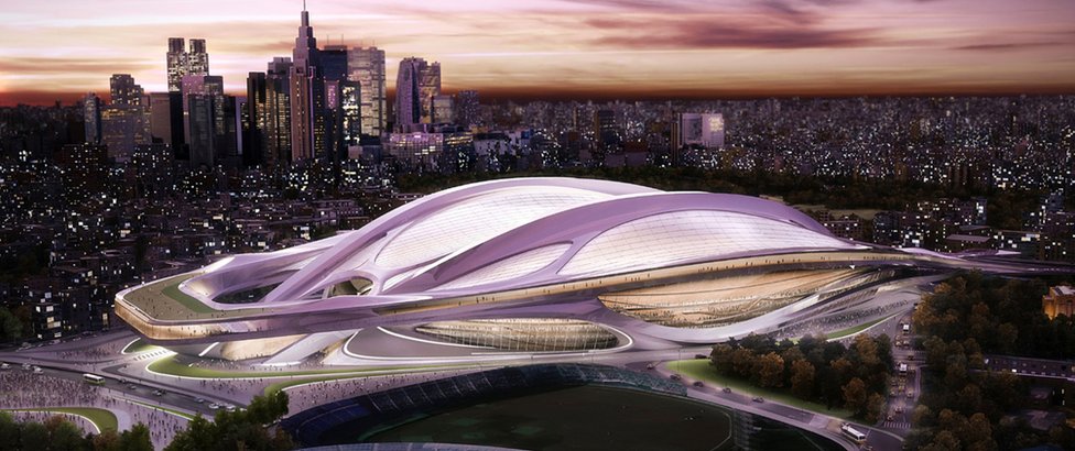 新国立競技場デザイン、A案に決定 - BBCニュース