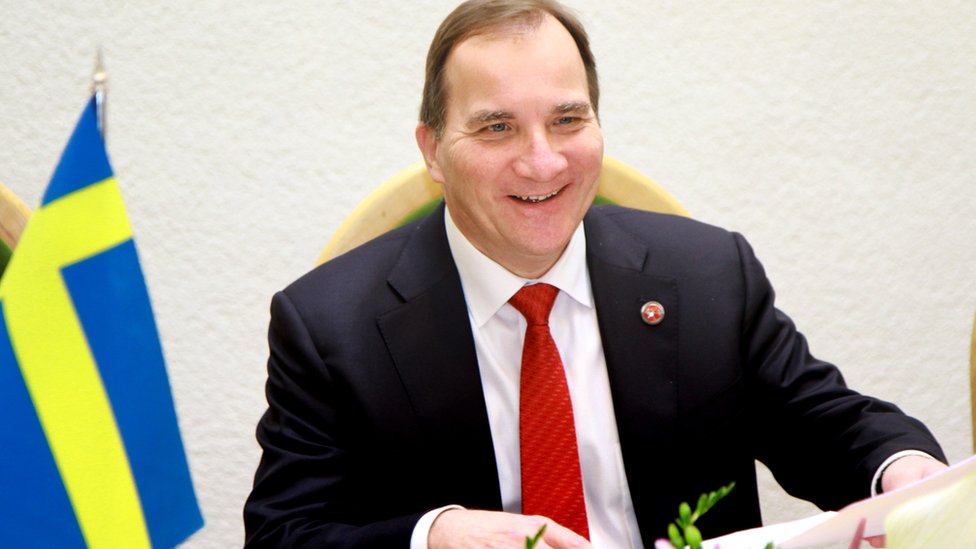Swedish Prime Minister Stefan Lofven