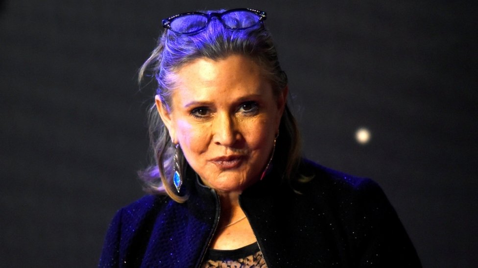 Forenses encontraron cocaína, heroína y éxtasis en cuerpo de Carrie Fisher