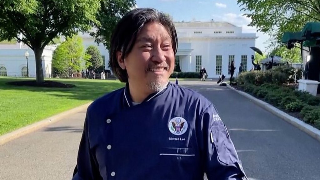 Korean American chef makes mom proud at White House