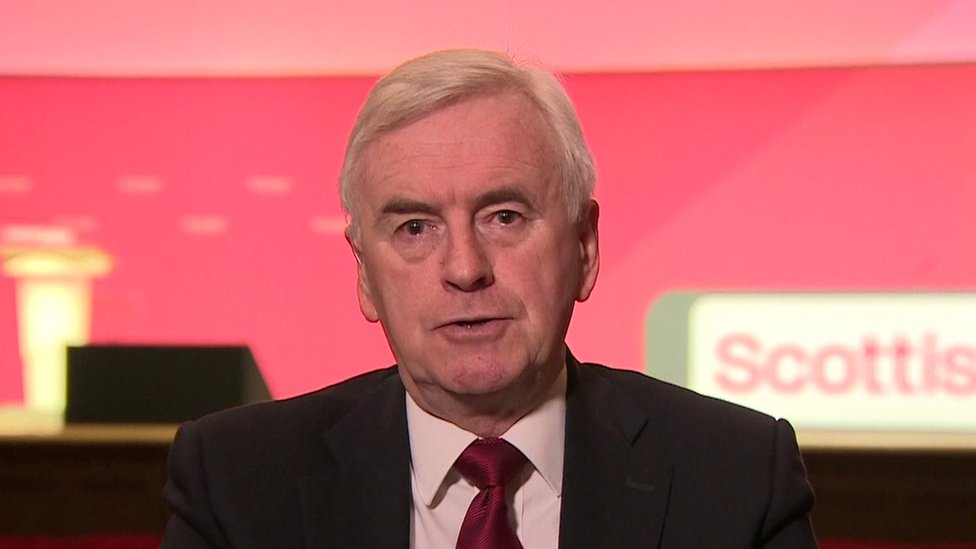 John McDonnell urges Labour MPs to stop appearing on Russia Today