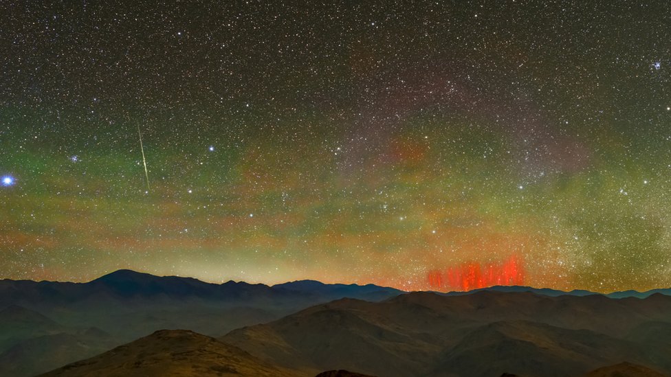 O que são os raríssimos 'duendes vermelhos' do Deserto do Atacama