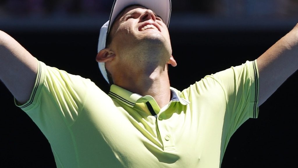 Thiem fights back to beat Kudla in five sets