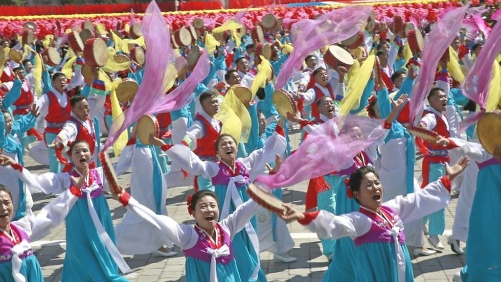写真で見る】北朝鮮のアリラン祭、世界最大のプロパガンダショー - BBC