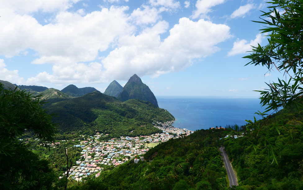 St Lucia's Pitons