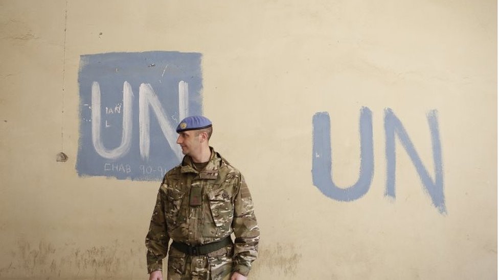 أحد جنود الأمم المتحدة في قبرص