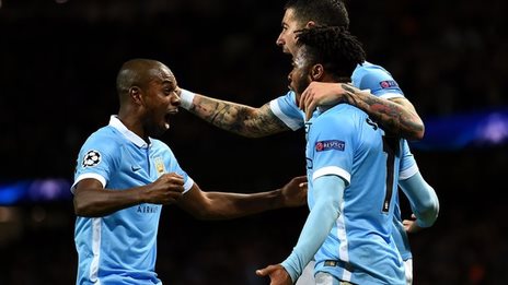 Man City 4-2 Borussia Monchengladbach