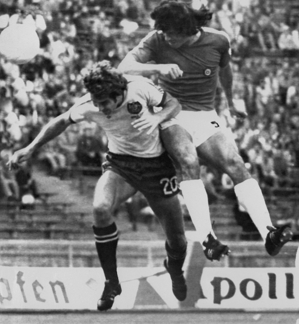 Elías Figueroa en el mundial de Alemania 1974