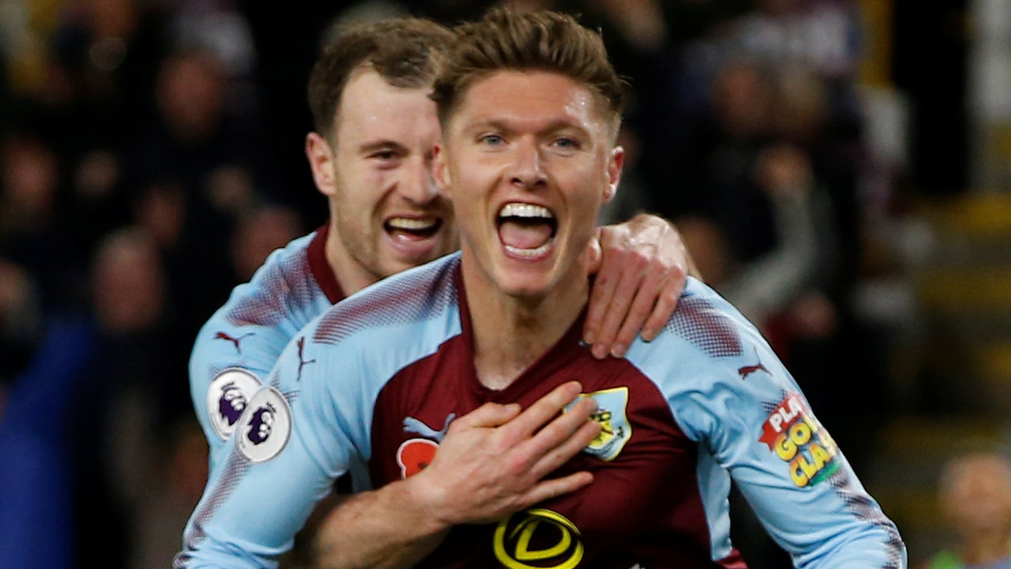 Dyche marks five years at Burnley with narrow win over Newcastle