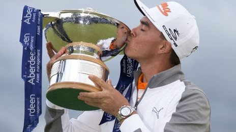 Fowler wins Scottish Open at Gullane