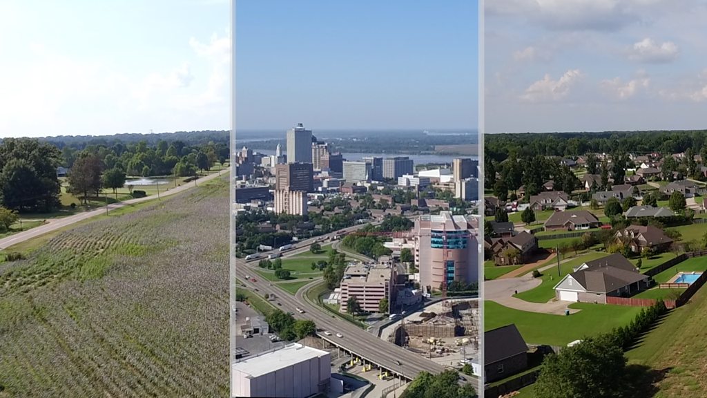 Two Americas, only 30 miles apart