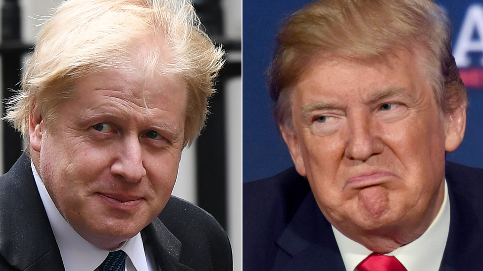 Iran nuclear deal: Johnson tells Trump 'don't walk away'