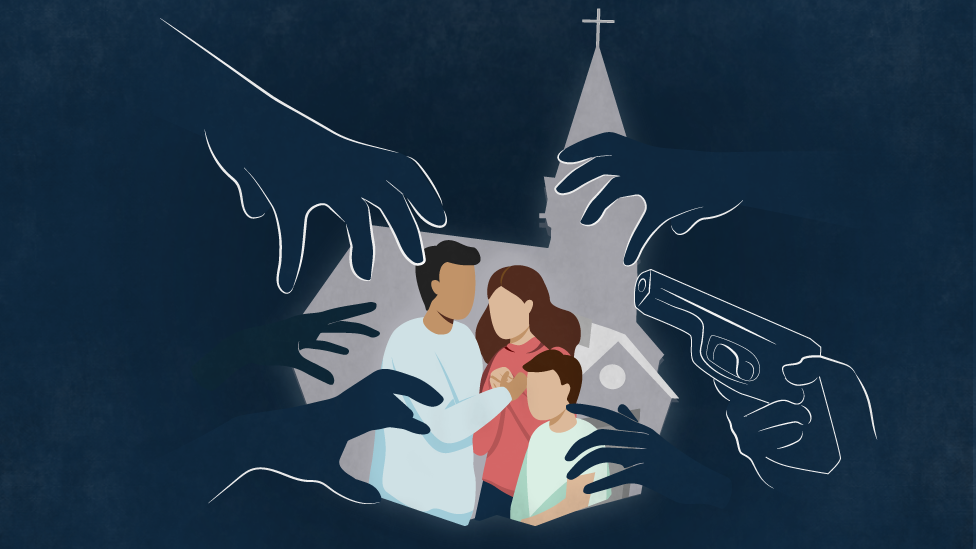 La familia mexicana que lleva 6 meses encerrada en una iglesia de Canadá  para que no los expulsen - BBC News Mundo
