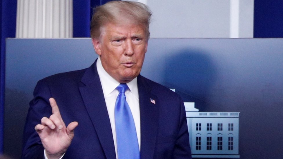 米大統領選2020】 トランプ氏、平和的な政権移譲を明言せず