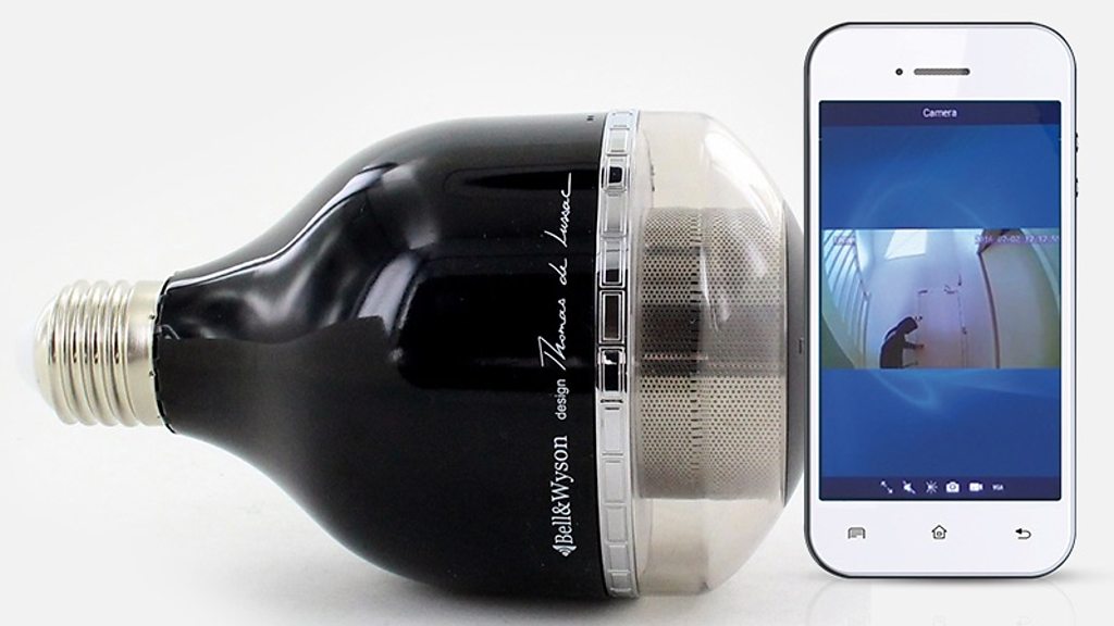 CES 2017: Light bulb streams video to the internet